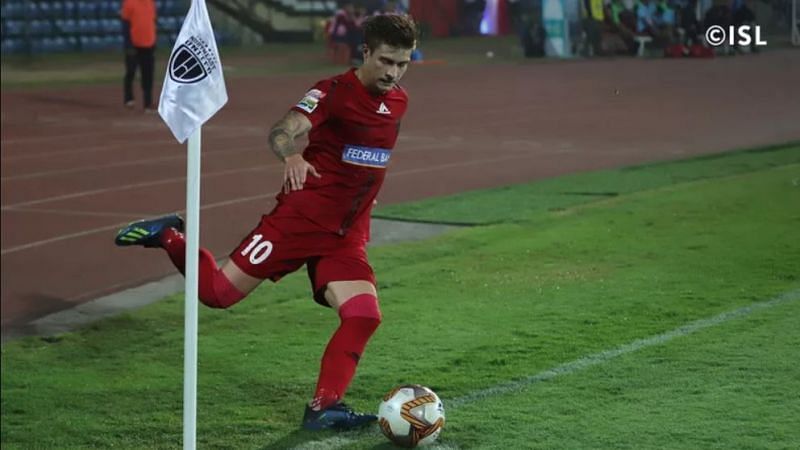 Federico Gallego made his first competitive appearance in more than nine months